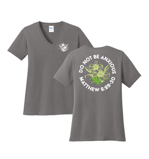 Do Not Be Anxious - Women's V-Neck
