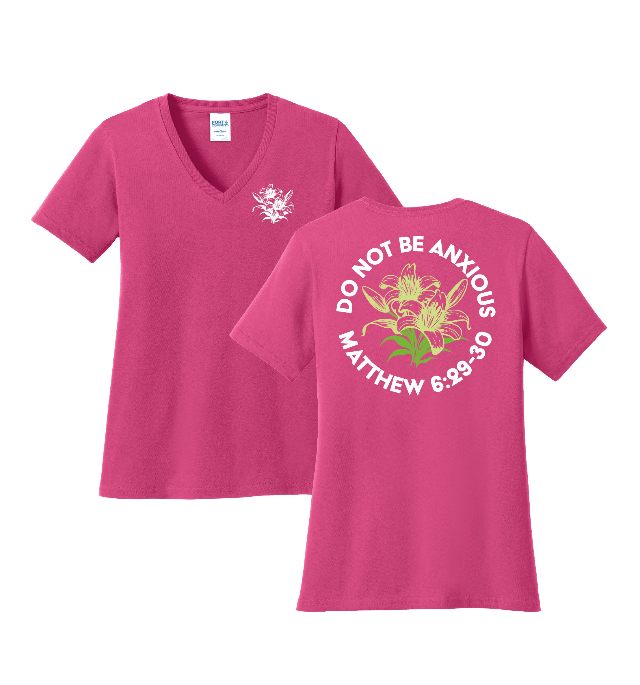 Do Not Be Anxious - Women's V-Neck