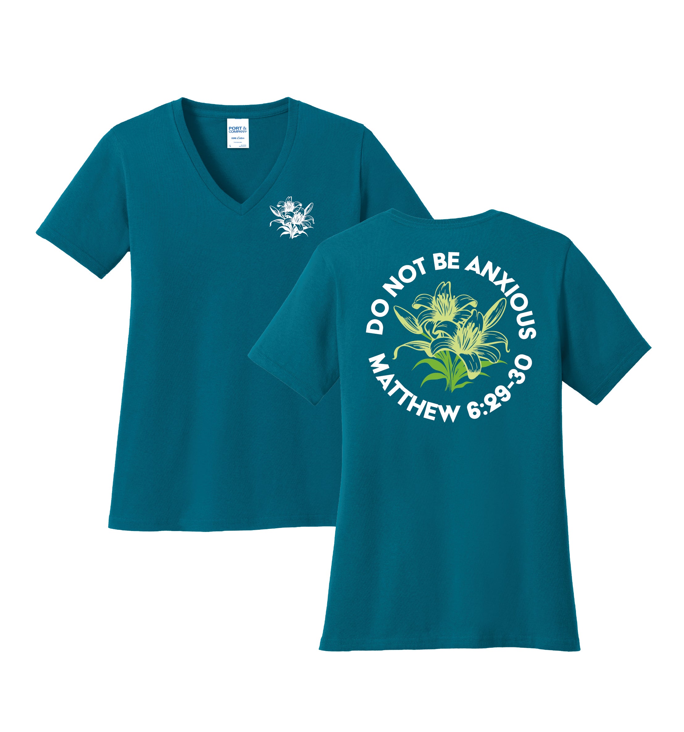 Do Not Be Anxious - Women's V-Neck