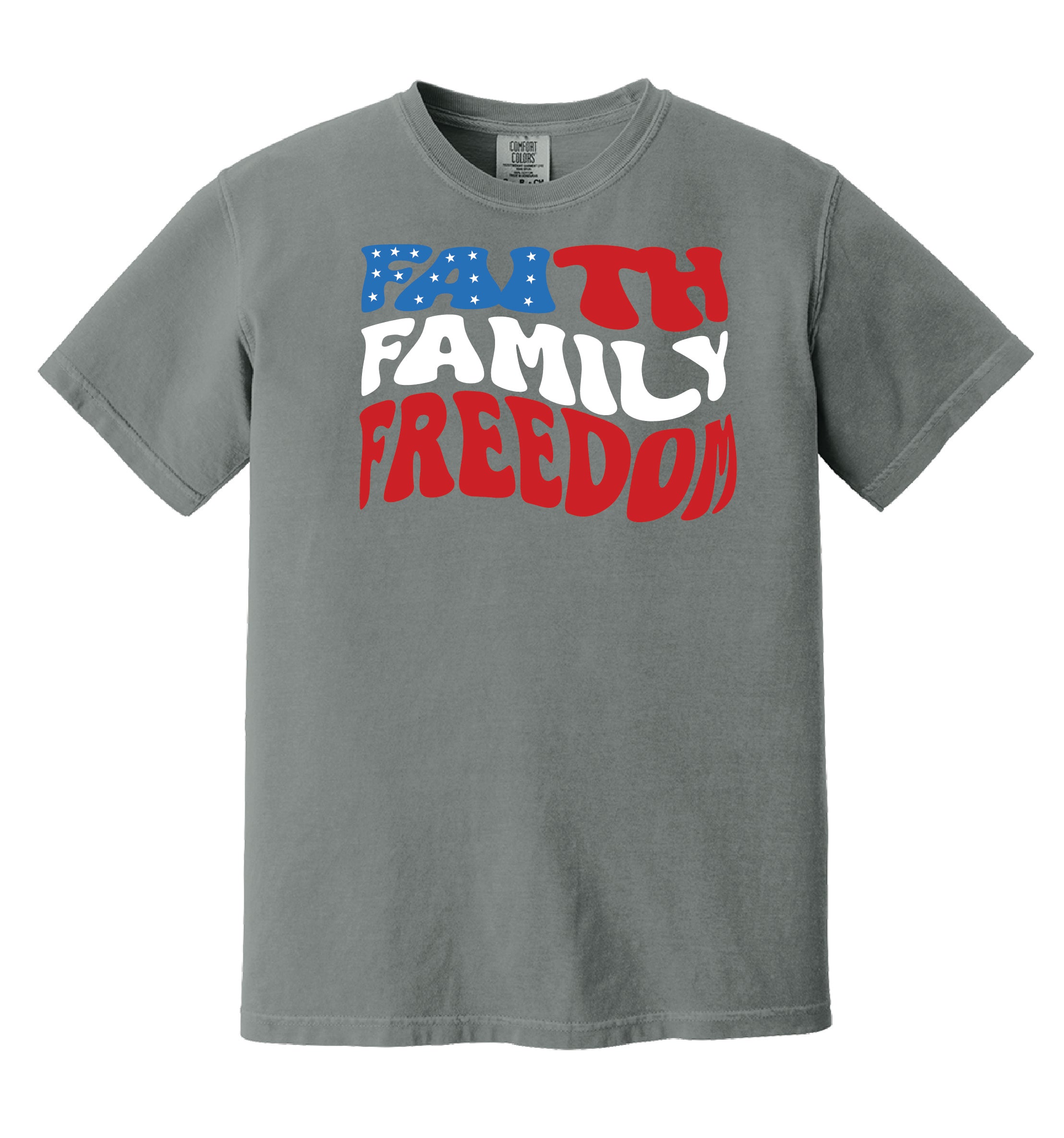 Faith Family Freedom - Unisex tee