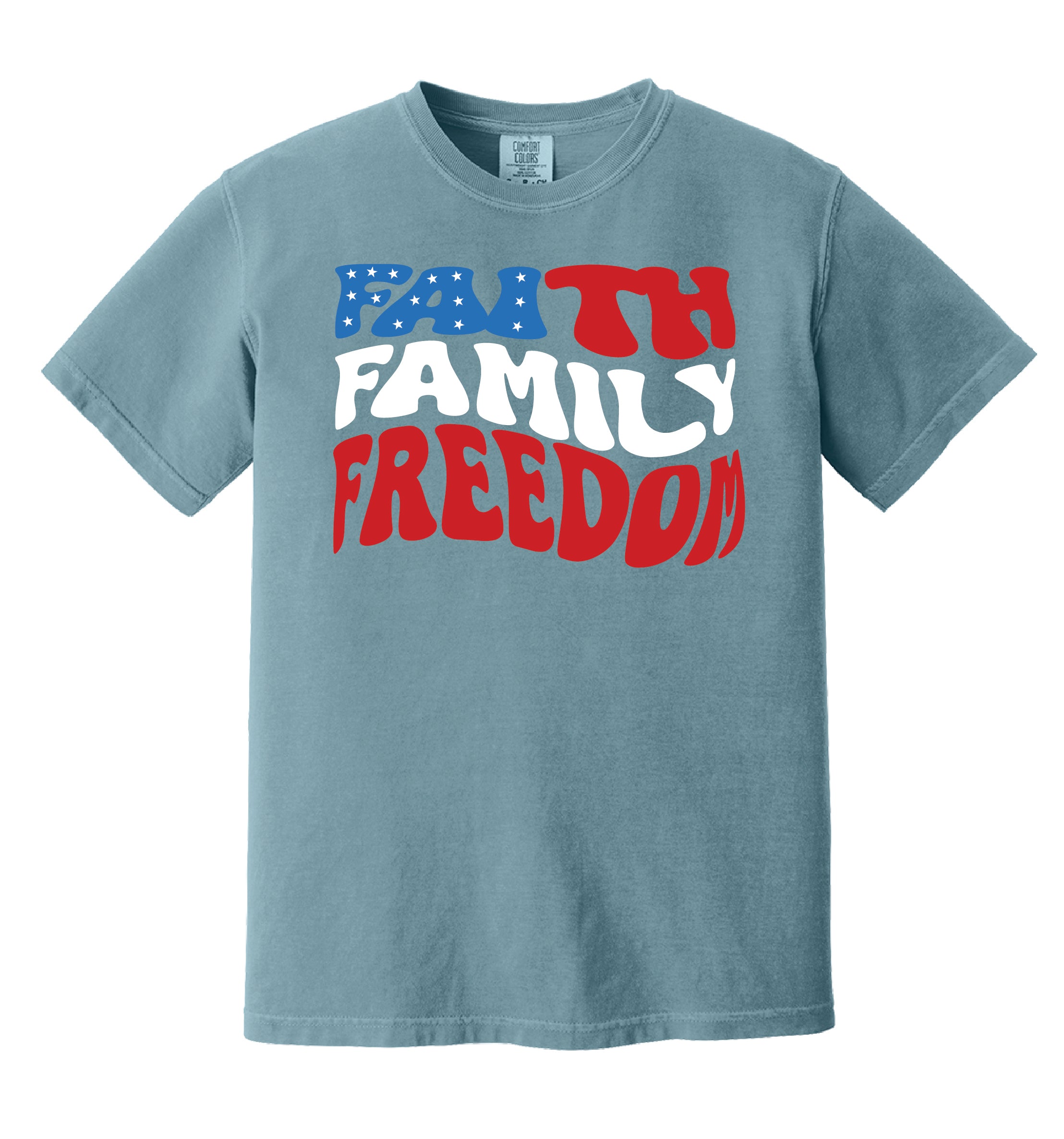 Faith Family Freedom - Unisex tee