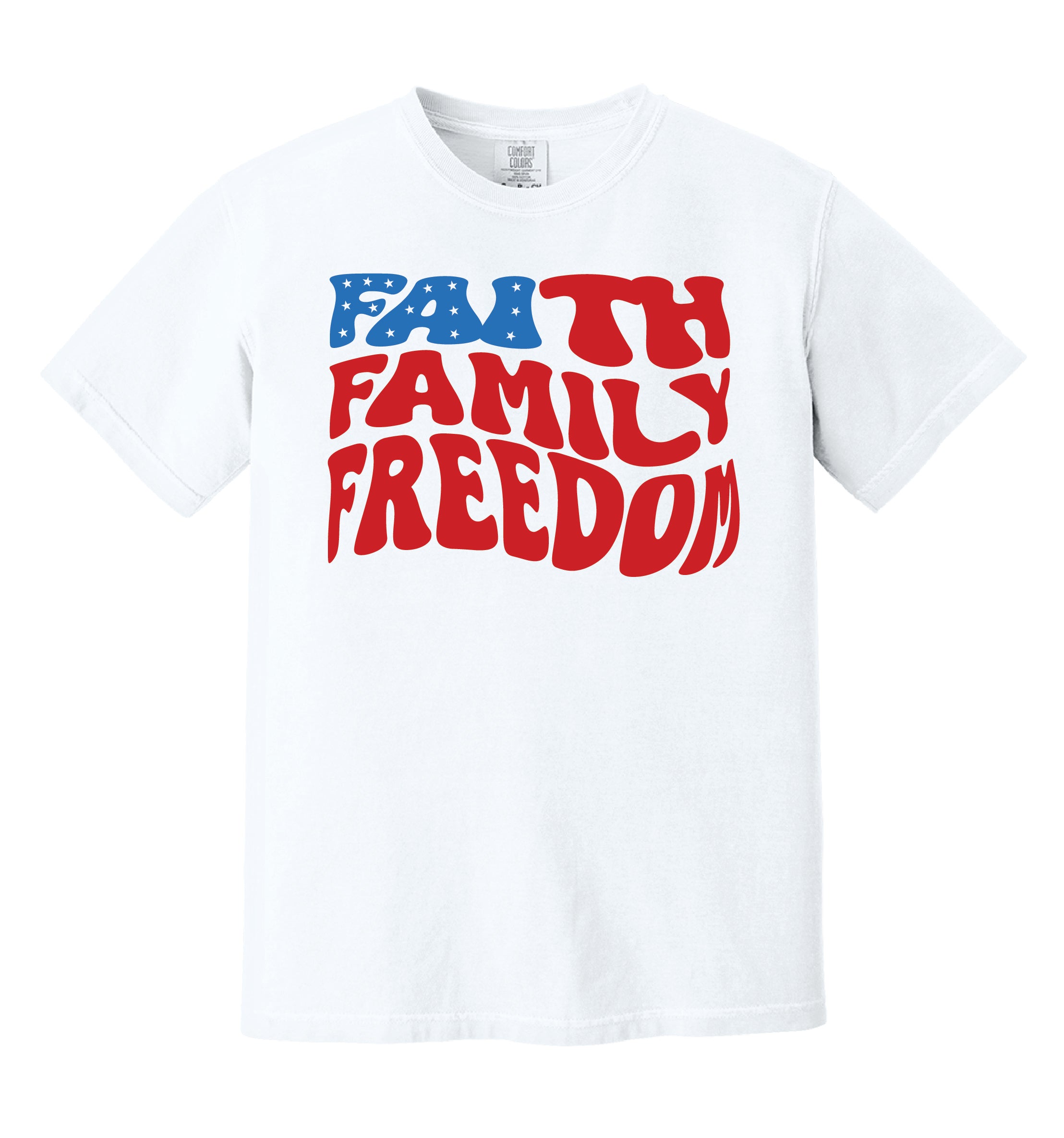 Faith Family Freedom - Unisex tee